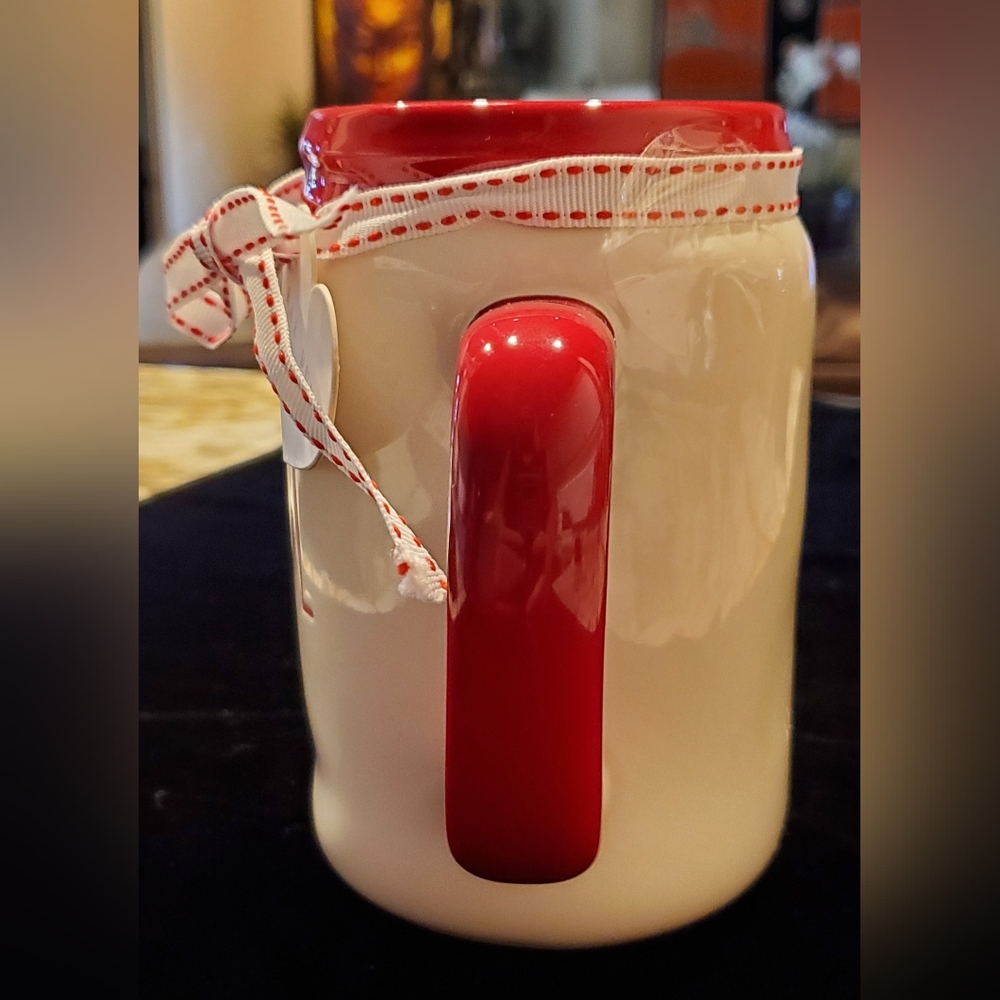 NWOT Rae Dunn LOVE Mug - Picture 4 of 8